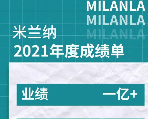米兰纳一年考:为用户而生,业绩破亿,初步完成全国市场布局